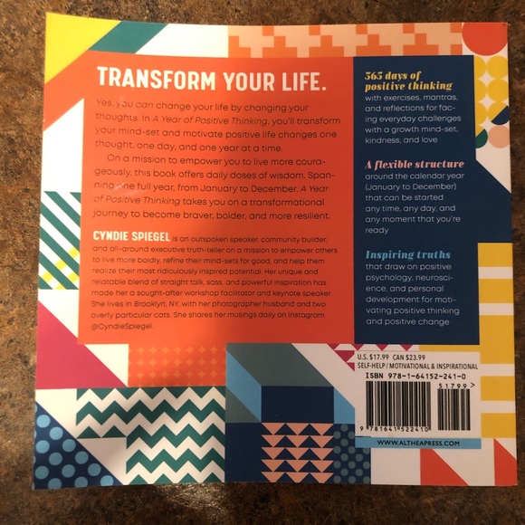NEW: “A Year of Positive Thinking” by Cyndie Spiegel. - Picture 8 of 8